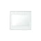 James Martin Vanities Soleil 36in Mirror, Matte White with Gold 710-M36-MWG - alternate 1